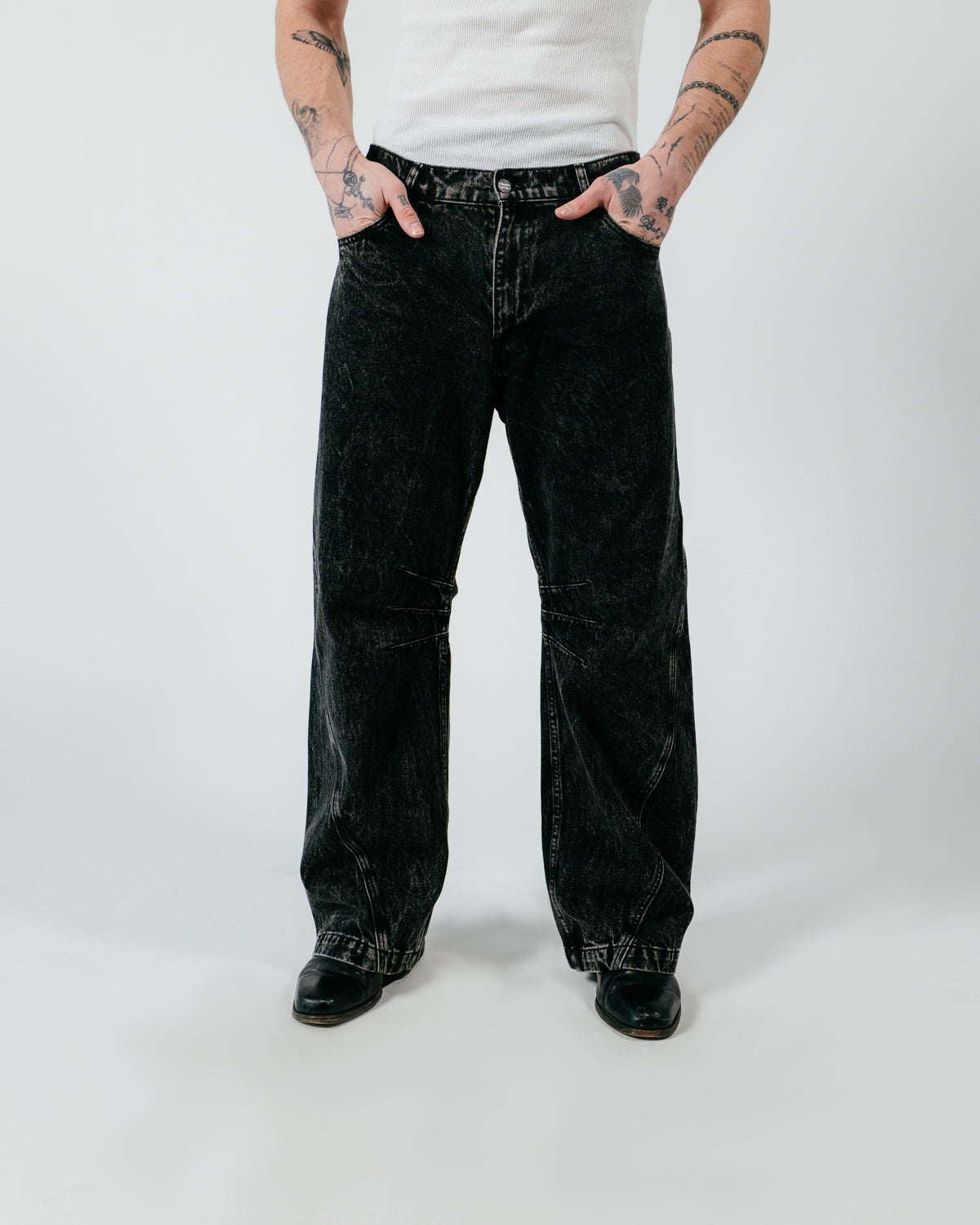 Black Raven Jeans - Black