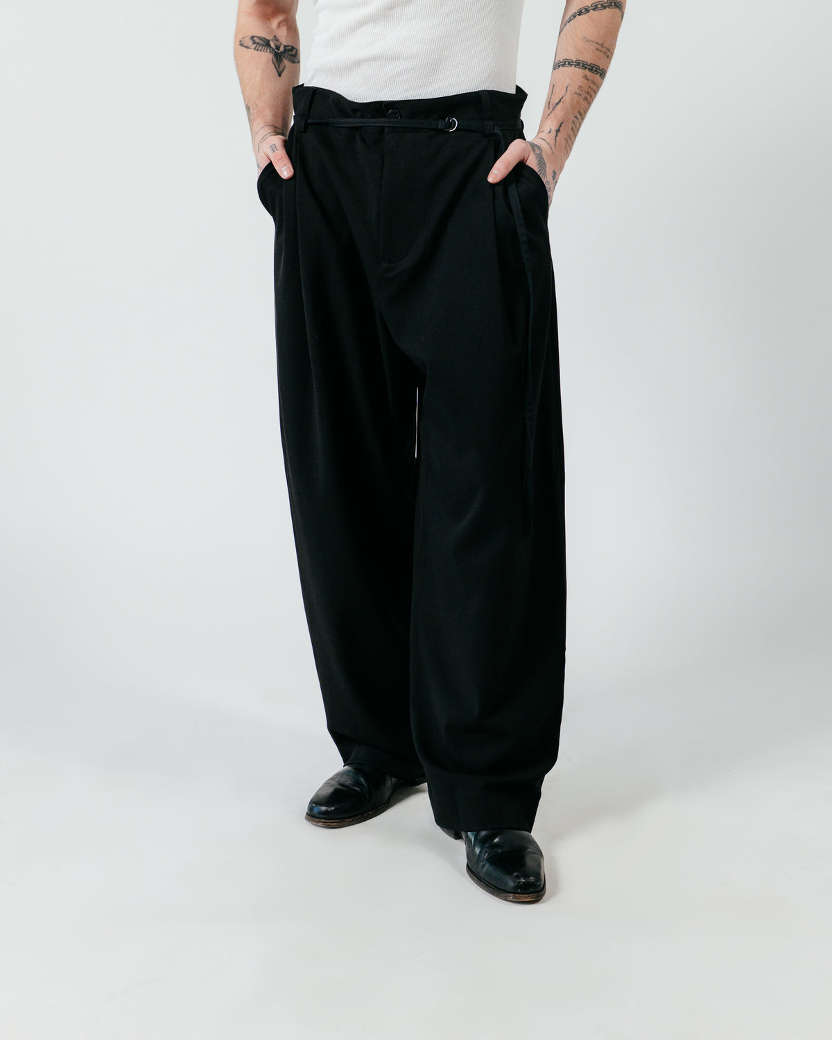 Midnight Flow Trousers - Black
