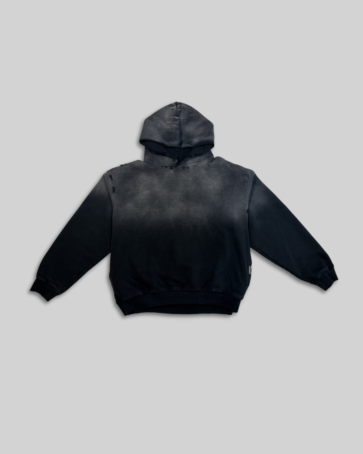 Black Pearl Core Oversized Hoodie - Black