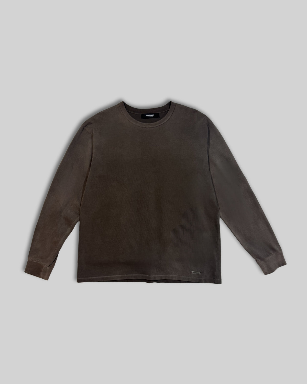 Black Pearl Core Oversized Long Sleeve - Brown