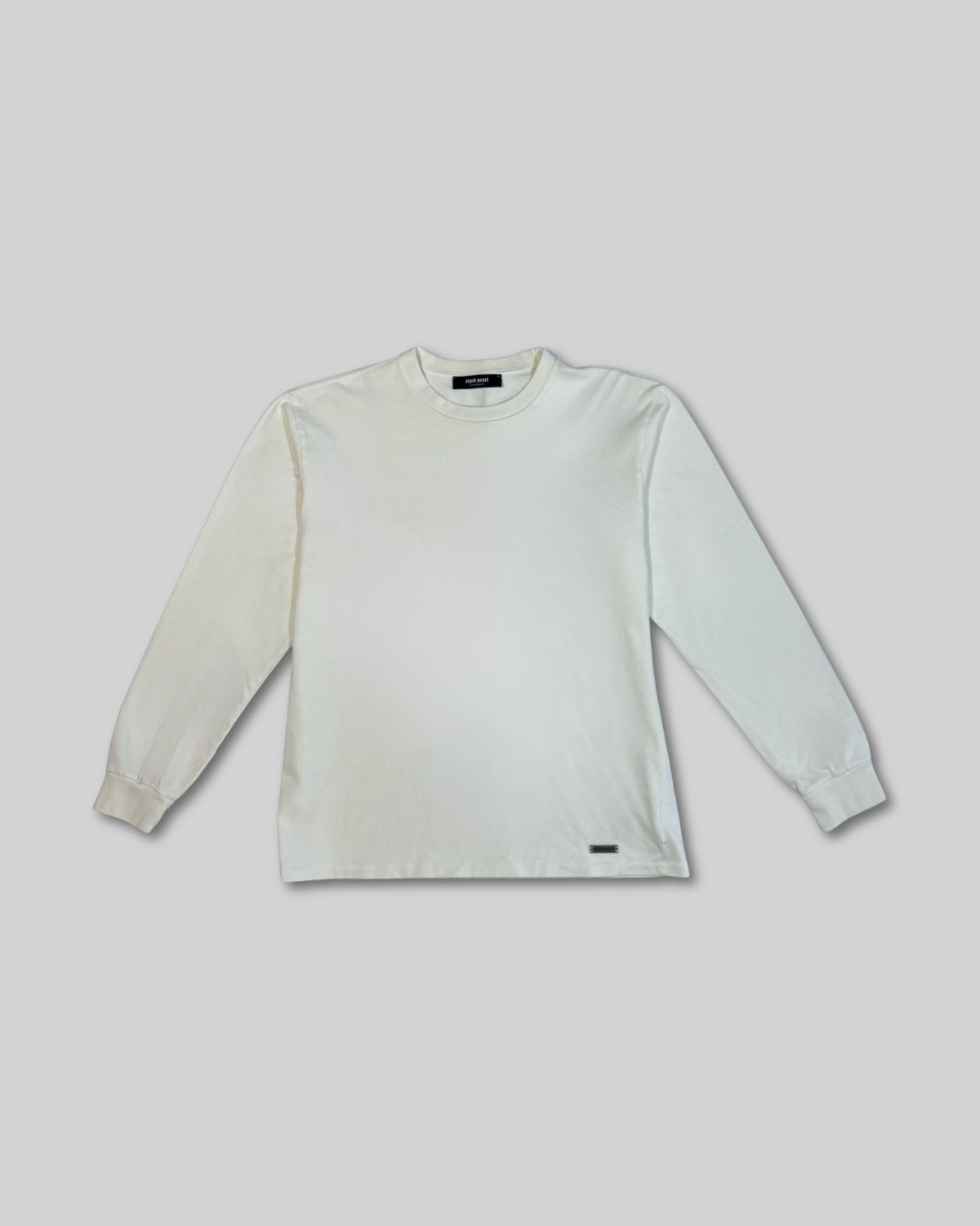 Black Pearl Core Oversized Long Sleeve - Cream/Red