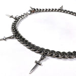 DAGGERS Charm Metal Chain